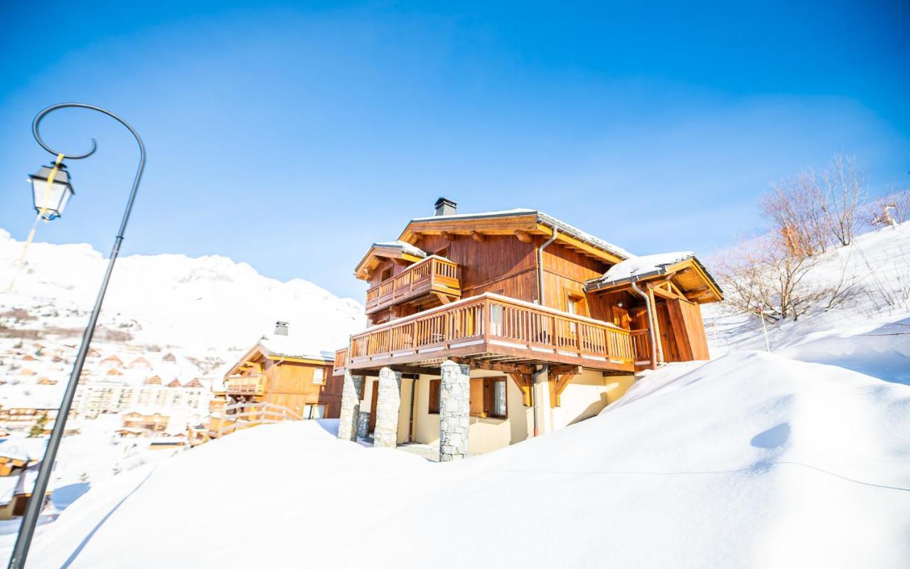 Parc Madeleine - Chalets Saint-François-Longchamp Exterior foto