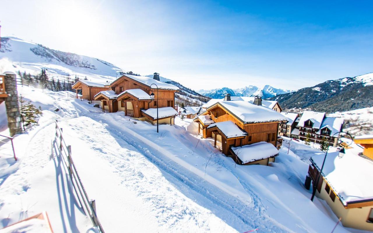 Parc Madeleine - Chalets Saint-François-Longchamp Exterior foto