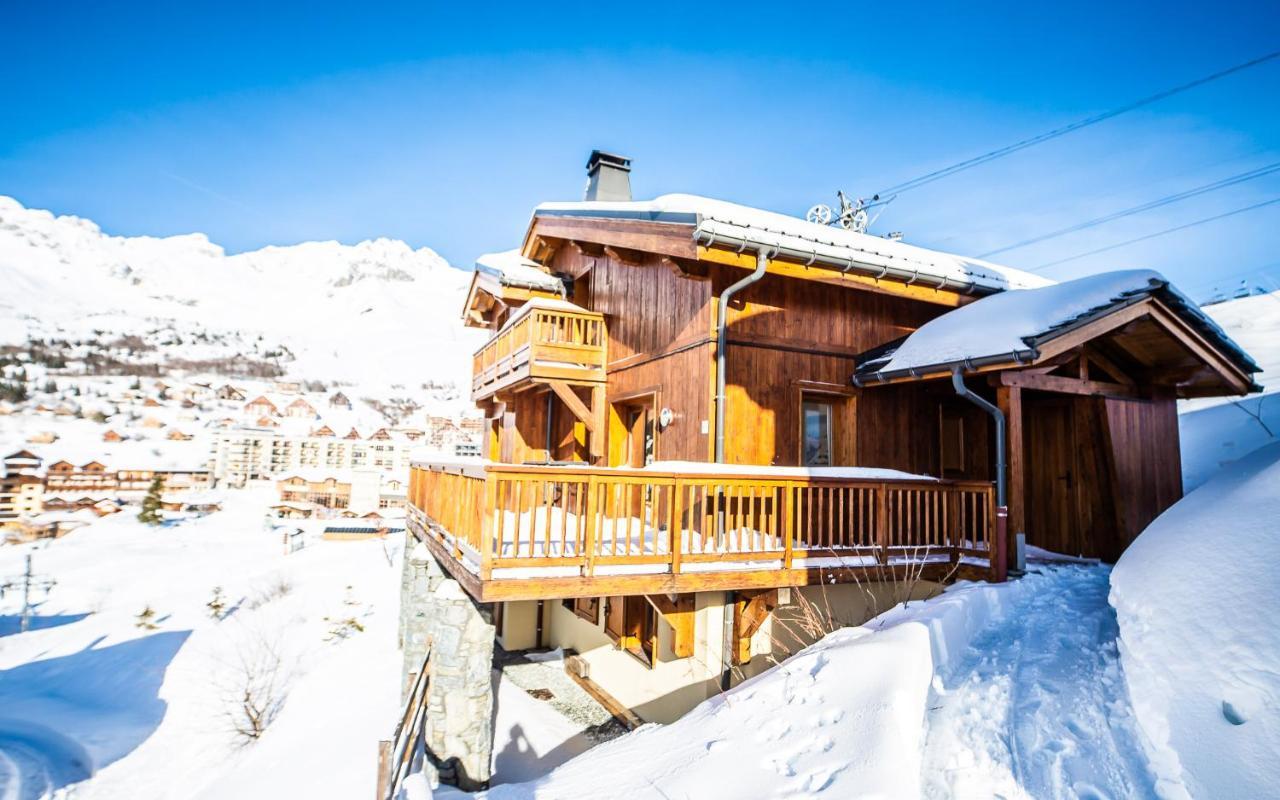 Parc Madeleine - Chalets Saint-François-Longchamp Exterior foto