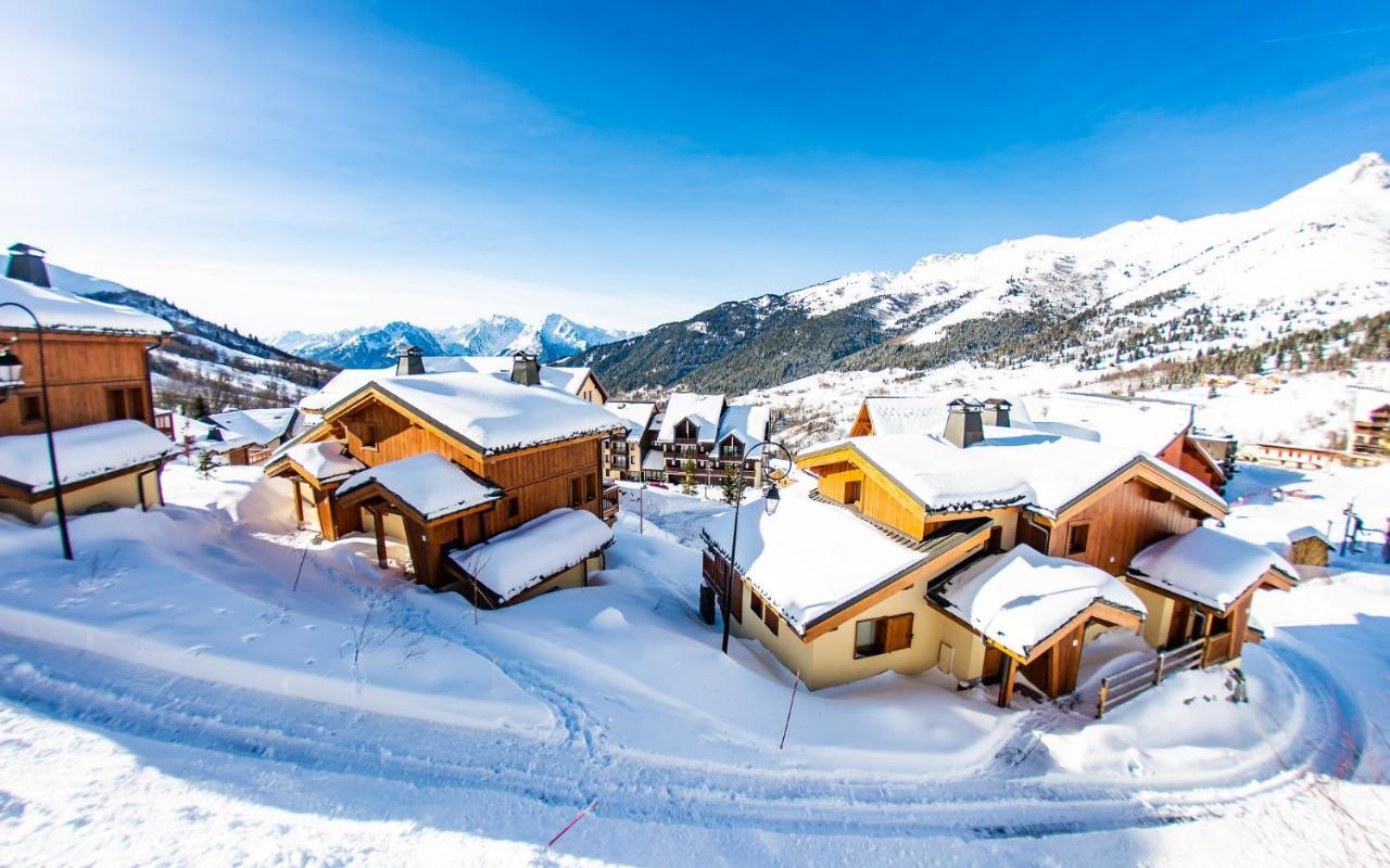 Parc Madeleine - Chalets Saint-François-Longchamp Exterior foto